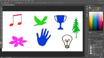 Học photoshop | Bài 5: Tìm hiểu công cụ vẽ Shapes và Custom Shapes trong Photoshop CC