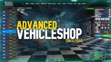 FiveM Advanced Vehicleshop with Custom Shops [ESX/QB/QBOX]