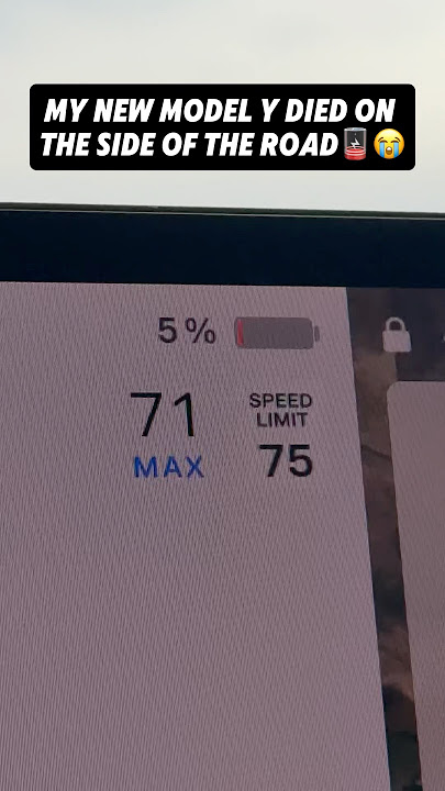 My New Model Y Juniper Died On the Road 🪫😭