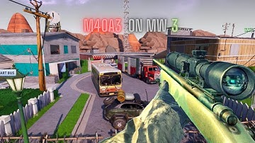 Using the M40A3 Sniper on MW3 in 2022 (Plutonium: IW5)