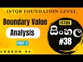 ISTQB Foundation Level | Part #38 | (සිංහල)  - Boundary Value Analysis | Part 2