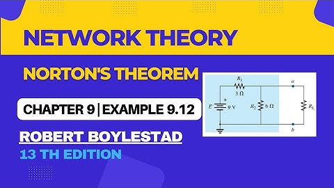 Introductory Circuit Analysis Boylestad 13th edition Norton