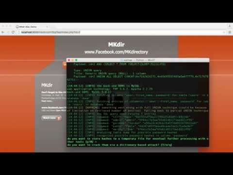 Mysql injection HACK