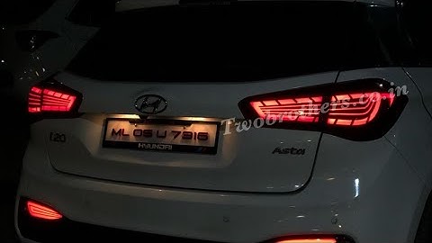 New Elite i20 Concept Style Matrix Led TailLight If you want then call us on 09711510017,09811690017