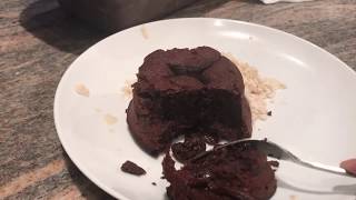 Paleo molten lava cake -