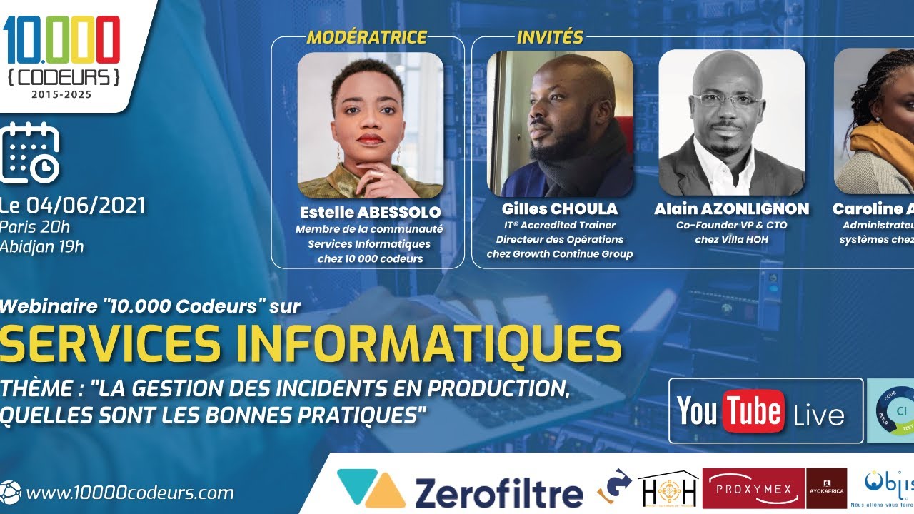 La gestion des incidents en production, quelles sont les bonnes pratiques?