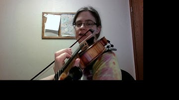 3 Octave A Flat Minor Violin Arpeggio with fingerings and playthrough