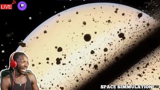 What Would It Be Like If We Were To Fall Into Saturn - Reacting To Space Simulations