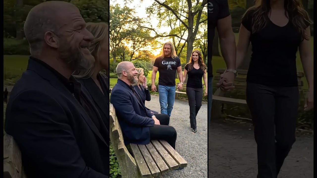 WWE Legends Reunite With Their Younger Selves ❤️ Then vs Now