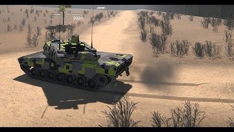 Fixed the exhaust, and improved gearbox | KF-51 Panther | Unity