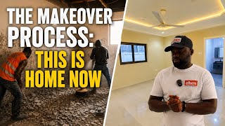 Complete Home Renovation Reveal || You won’t Believe the Before & After — Building in Ghana 🇬🇭