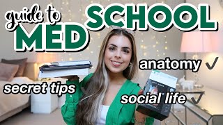 FULL GUIDE TO YOUR FIRST YEARS AT MEDICAL SCHOOL | 10 tips to survive & thrive at medical school