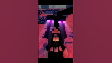 Thumbnail of baby Ender girl & cute Ender girl... Minecraft animation #animation#endergirl #minecraft