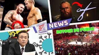 SERRER LA MAIN DE RANDY ORTON - Aleister Black au Placard - COVID CHEZ NJPW - AEW en tournée