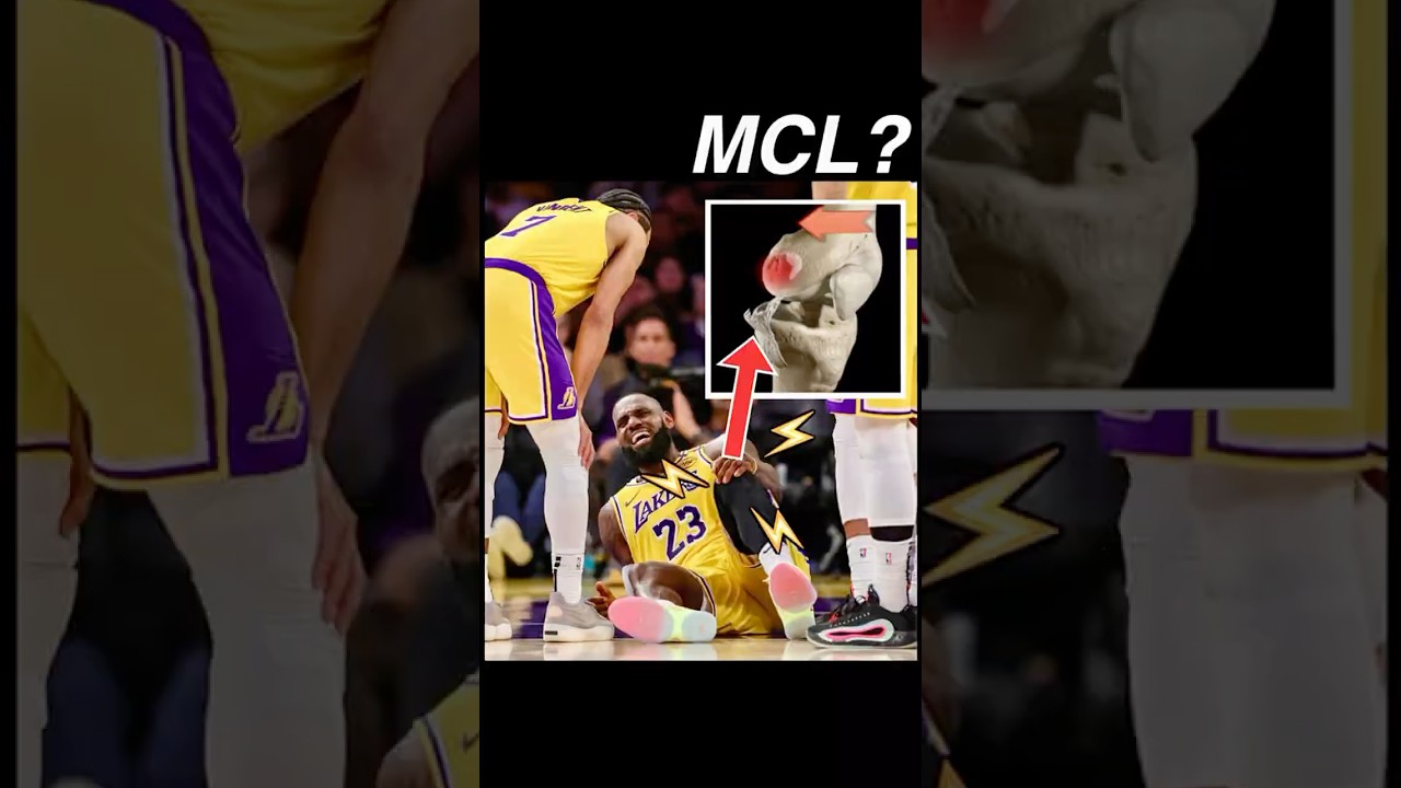Doctor explains why LeBron James is NOT FAKING MCL injury 
