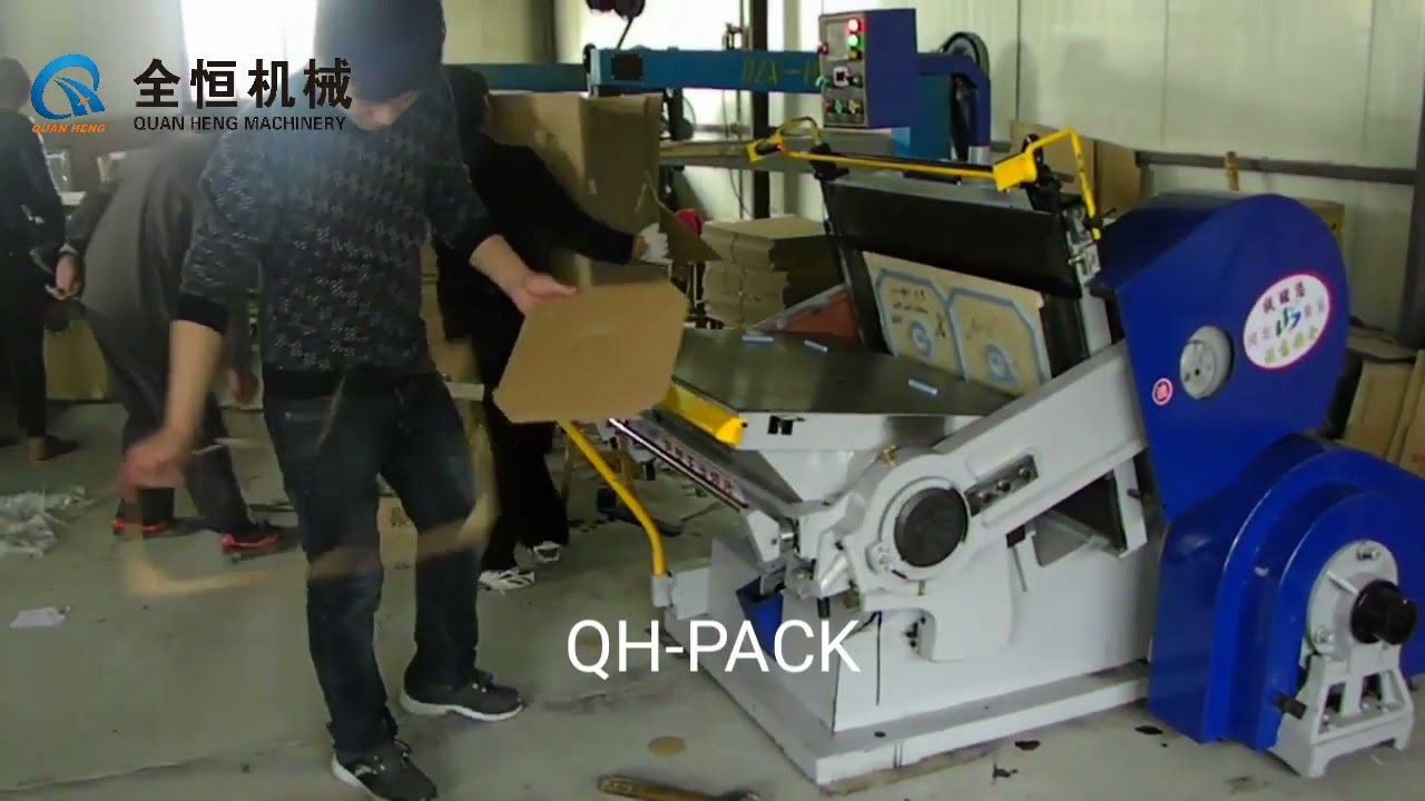 Manul die cutter machine for corrugated papercord、papercoard