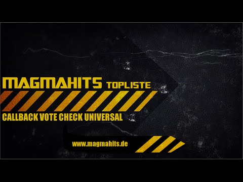 MagmaHits Callback Vote Check Universal v1.00 - Voting Script in Action!