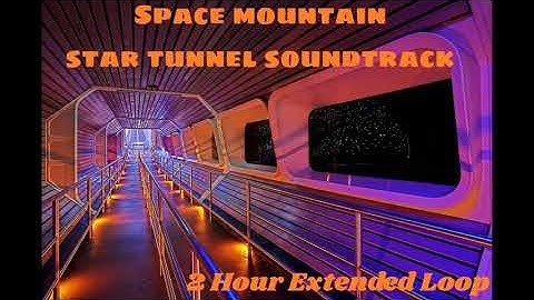 WDW Space Mountain Soundtrack: Star Tunnel (2 Hour Loop)