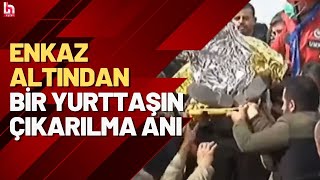 Malatyada Deprem: Enkaz Altından Bir Yurttaşın Çıkarılma Anı