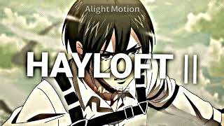 Hayloft Mother Mother Edit Audio Speed Up - Reverb