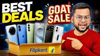 Flipkart GOAT Sale Best Smartphone Deals🔥🔥 iPhone, vivo, Pixel, Moto, Redmi | GOAT SALE Flipkart
