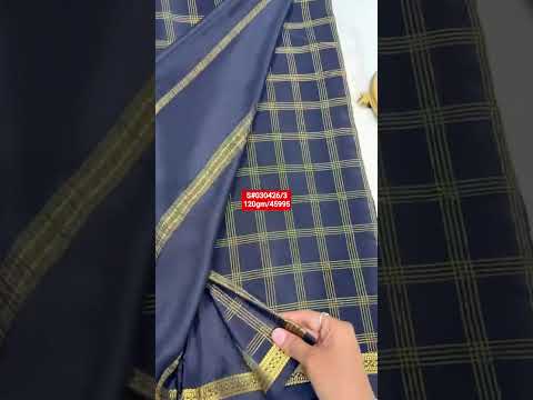 PURE CSG ZARI MYSORE SILK SAREES-26/120gm/45955 #9148881693 #mysoresilk #cgshorts #2026 S#030426/3