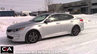 2016 Kia Optima - Essai Ultra Complet!