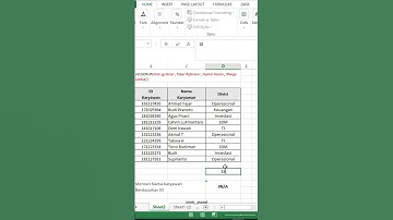 Cara Menemukan Nama Karyawan Berdasarkan ID | Excel Tutorial