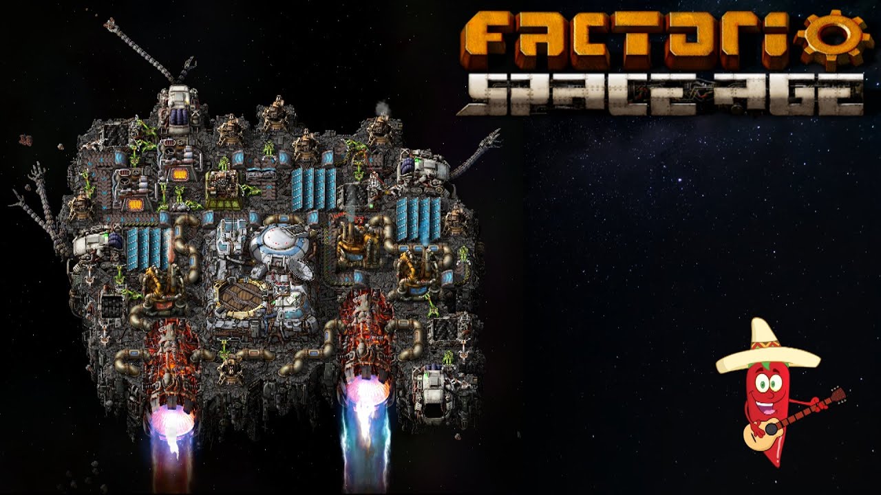 Factorio Space Age s07e21 Перелет на Фульгору - YouTube