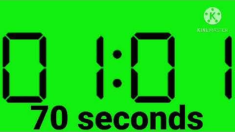 100 Seconds Countdown BBC Digital Timer V3 (2024 Remake)