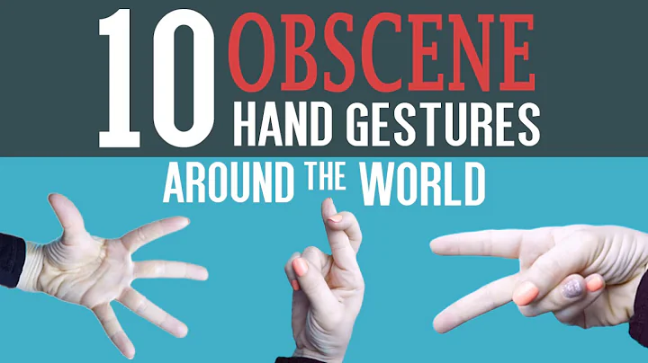10 Obscene Hand Gestures Around the World - DayDayNews