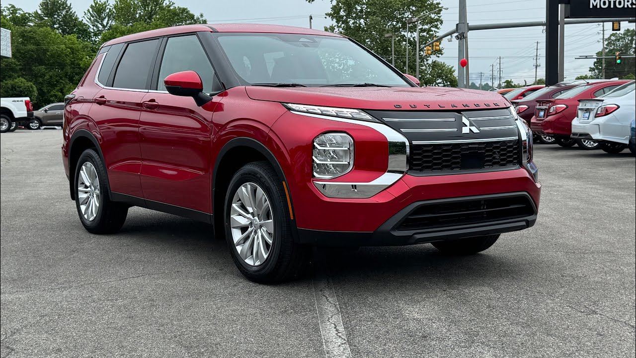 Outlander Red Rider 2025 MITSUBISHI OUTLANDER ES RED - YouTube