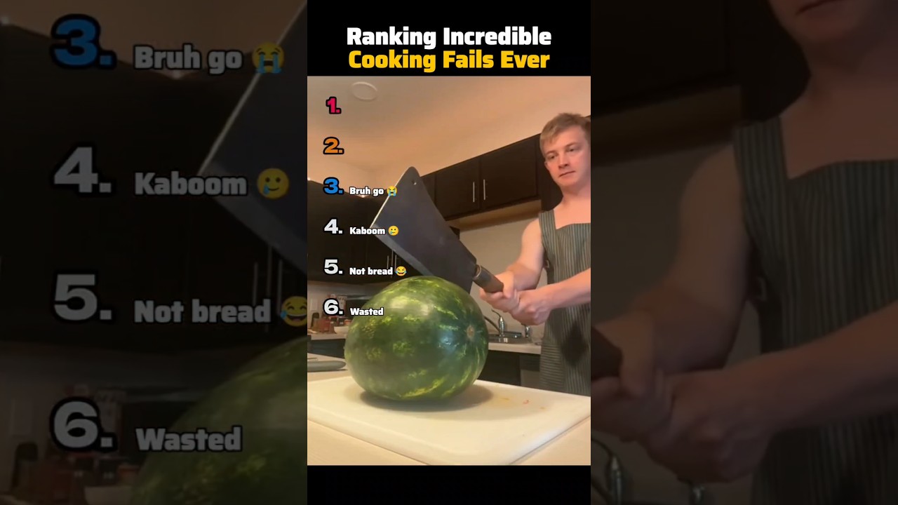 Ranking Incredible Cooking Fails Ever