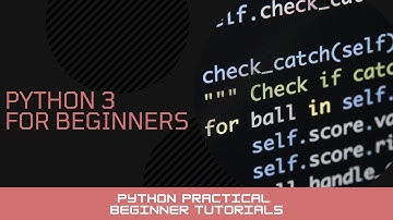 7 - Getting User Input in Python - Python 3 Practical Beginner Tutorials