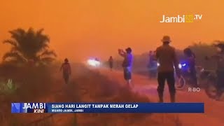 Ini Penjelasan BMKG Soal Fenomena Langit Merah di Muaro Jambi