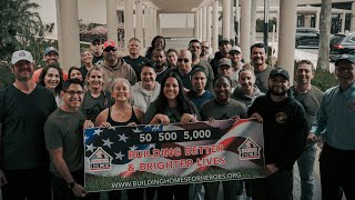 Serving Those Who Serve | Building Homes for Heroes & O2X Human Performance Partnership