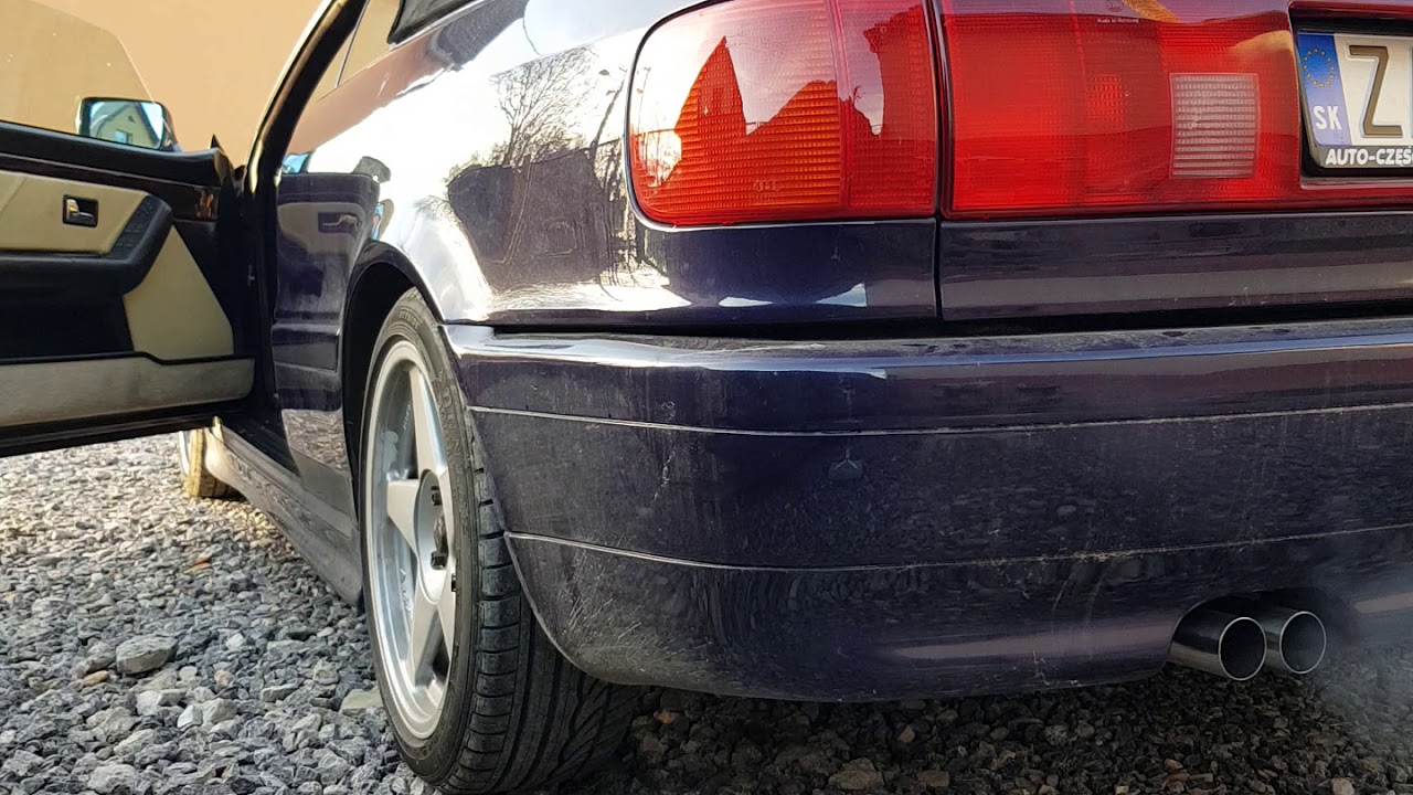 Audi Cabrio 2.3 20V 7A 125KW Exhaust sound