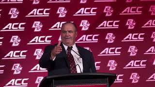 Boston College at ACC Kickoff 2026 Press Conference