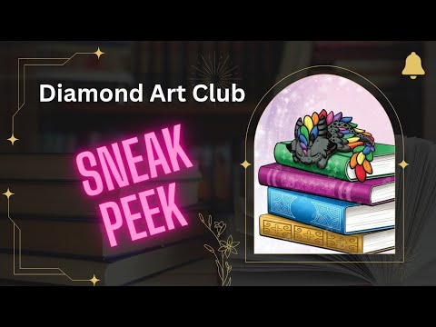 Diamond Art Club SNEAK PEEK Zen Sleeping 