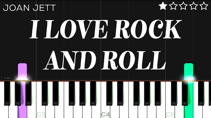 I Love Rock ’n’ Roll Piano version - Piano performance video thumbnail