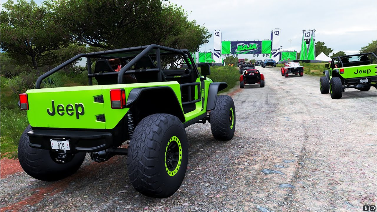 JEEP Racing | Playing forzahorizon 5 #jeep #racing #BTK - YouTube