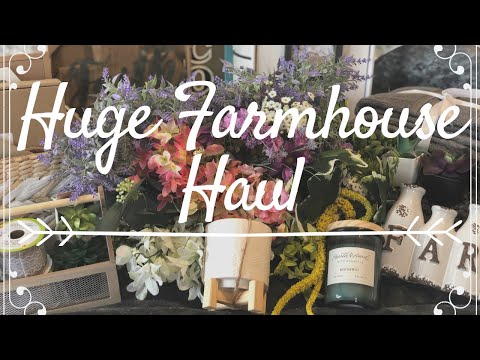 DOLLAR GENERAL, DOLLAR TREE, TARGET, & WALMART HAUL | FARMHOUSE DECOR HAUL | FARMHOUSE DECOR | AIEVE