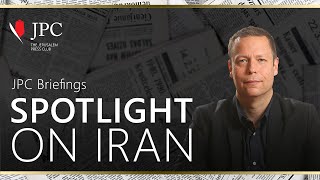 Celebrity #JPCBriefing - Spotlight on Iran | with Dr. Raz Zimmt Wealth