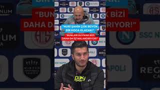 Napoli Direktörü Spalletti̇ Nuri̇ Şahi̇ni̇ Övdü Övdü Bi̇ti̇remedi̇