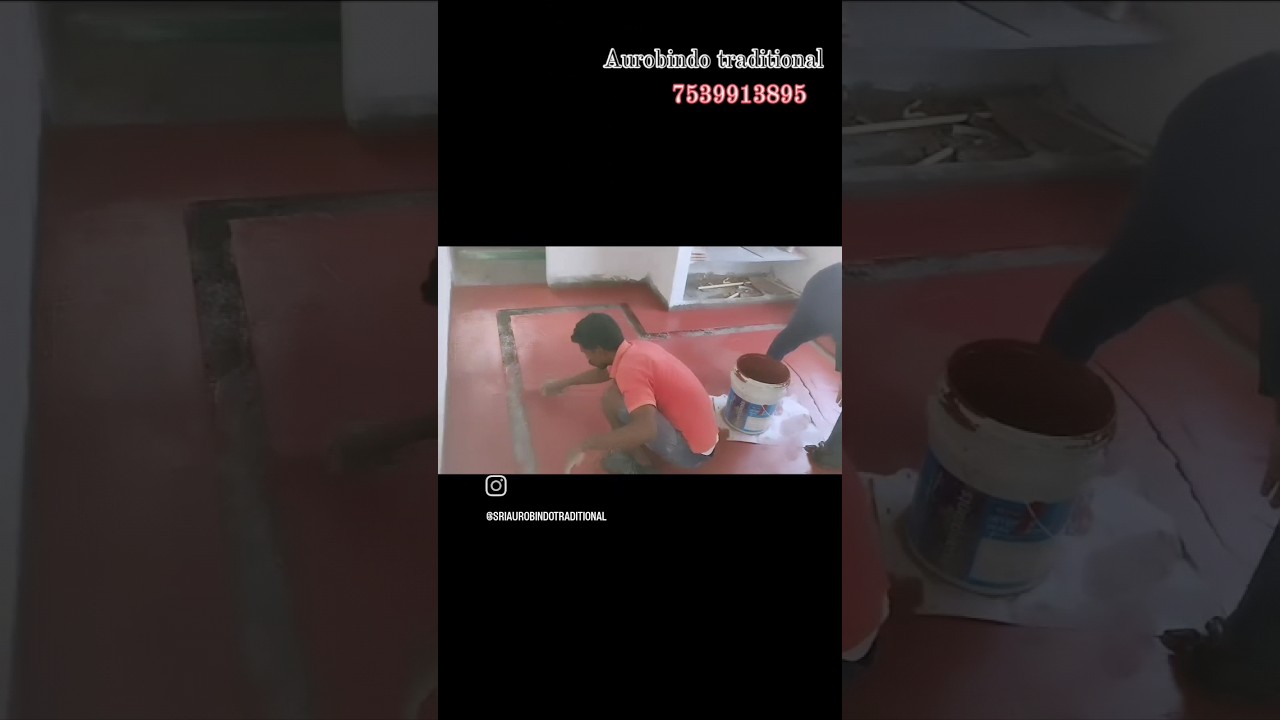 red oxide flooring yellow oxide border 🏡