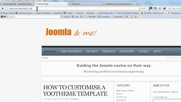 Checking out your Joomla template modular positions
