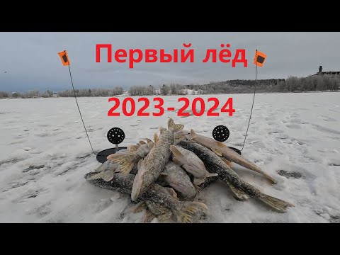 Видео: ПЕРВЫЙ ЛЁД 2023-2024 / БОДРЫЙ КЛЁВ / FIRST ICE 2023-2024