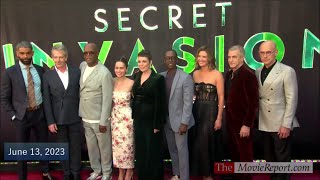 SECRET INVASION premiere Samuel L Jackson, Don Cheadle, Cobie Smulders, Emilia Clarke - June 13,2023