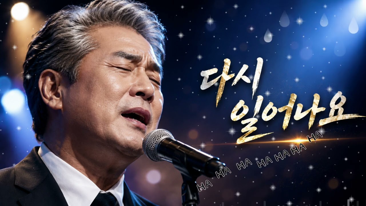 다시 일어나요 | 감성 트로트 발라드 | 남성 보컬 | AI 음악 🎶