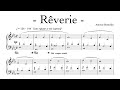 Rêverie Antoine Bernollin Original Piano Composition With Sheet Music Partition Rêverie Antoine Bernollin Original Piano Composition With Sheet Music Partition